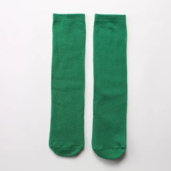Children's socks wholesale infant kids knee high girl cartoon toddler baby socks cotton knee high long 2 to 10 Year kids socks