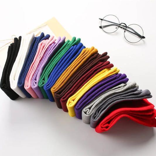 Children's socks wholesale infant kids knee high girl cartoon toddler baby socks cotton knee high long 2 to 10 Year kids socks