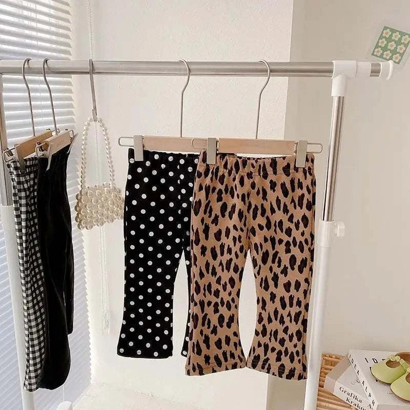 Solid Color Children's Leggings Ice Silk Girls Thin Tights Sports Pants Children's Casual Ankle Boots Toddler Tights Capri Pants