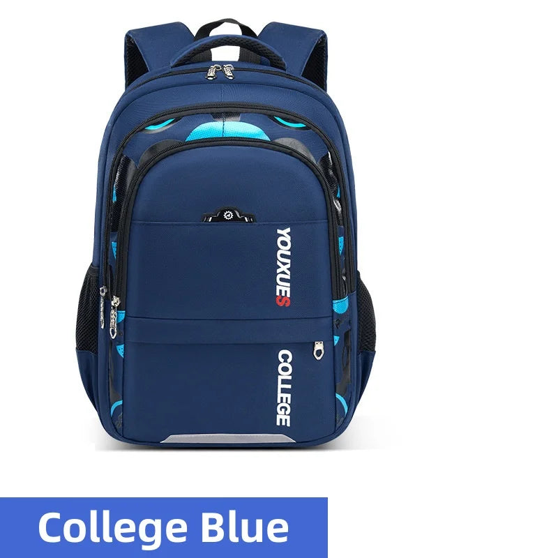 New Children School Bags Kids Backpack In Primary Schoolbag For Teenager Boys Waterproof Backpacks Book Bag