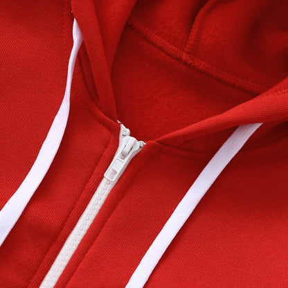 Water And Wind Proof Jacket Zip Sweatshirt Girls Color Hoodie Boys Kids Top Long Sleeve Up Solid Boys Coat& Puffy Coat Kids