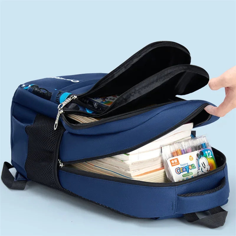 New Children School Bags Kids Backpack In Primary Schoolbag For Teenager Boys Waterproof Backpacks Book Bag