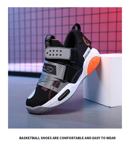 2025 New Children's Basketball Shoes For Boys Girls Non-slip Kids Sport Shoes Lightweight Outdoor Sneakers Trainers Footwear