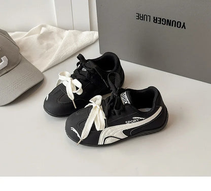 Children's Sports Shoes 2025 Autumn Boys Girls Comfortable Non Slip Outdoor Casual Shoes Kids Fashion Low-top Flat Sneakers