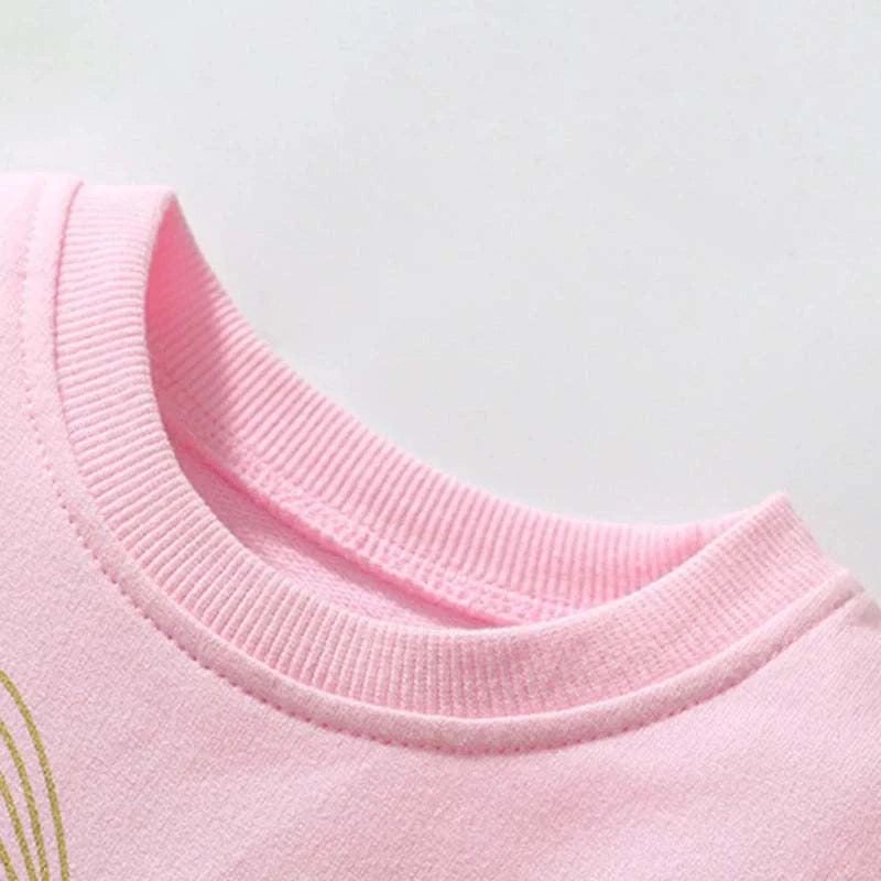 Girls Dress Sweet Bowknot Ruffles Decor Princess Dress Toddler Children Trendy Cotton Skin-Friendly Casual Dress Party Wear 2-7Y