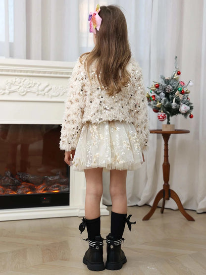 Summer Kids Girl lace Skirts baby girls floral embroidery TUTU Skirt Korean Fashion Birthday Clothes for 3-8 Year Child
